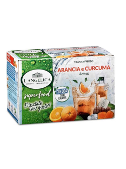 Orange and Turmeric Superfood Iced Herbal Tea