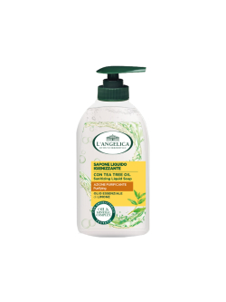 L’Angelica Tea Tree Oil Sanitizing Liquid Soap  lemon essential oil