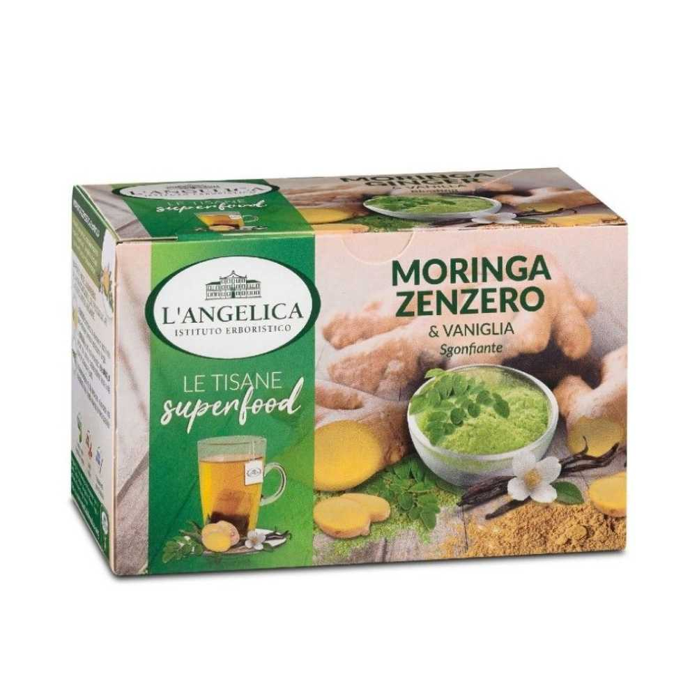 Moringa, Ginger and Vanilla Superfood Herbal Tea