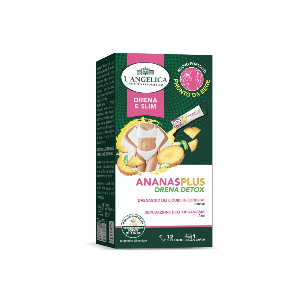 Stick Ananas Plus - Drena Detox