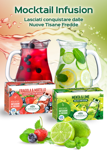 L'ANGELICA TISANA A FREDDO COSMOPOLITAN FRAGOLA E MIRTILLO